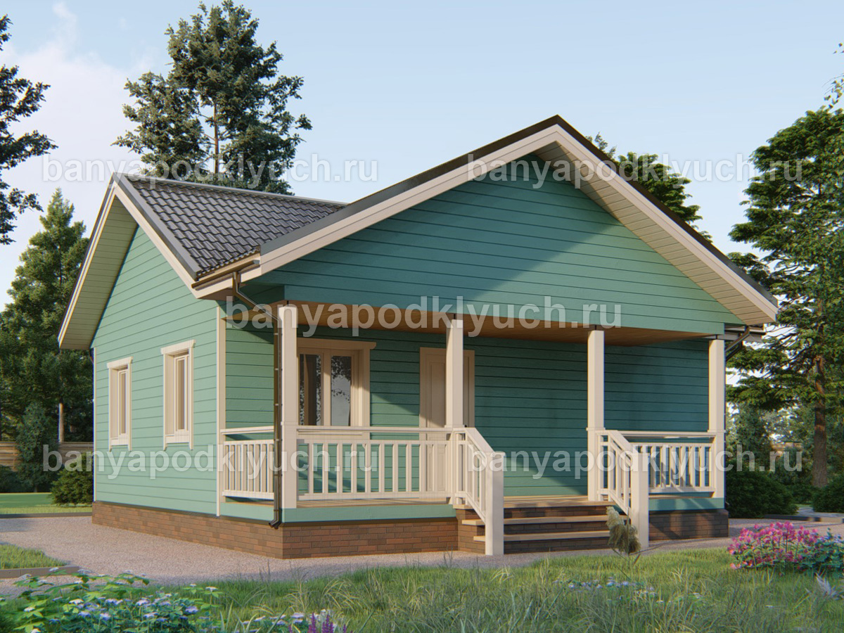 Каркасная баня 9x8 м Каркасная баня 9x8 м
